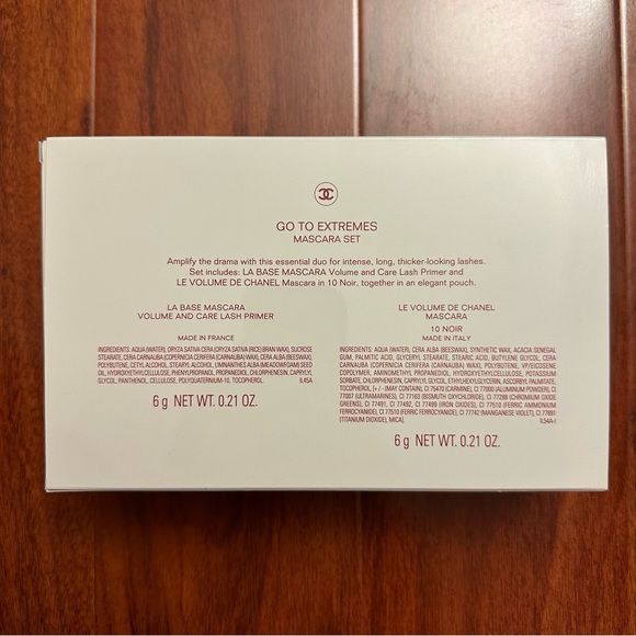 🚨 HOST PICK 🆕 Authentic Chanel Go to Extremes Primer & Mascara Set + Pouch - Picture 11 of 12